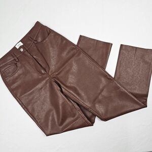 Aritzia Wilfred Melina Pant Chocolate Brown Size 4